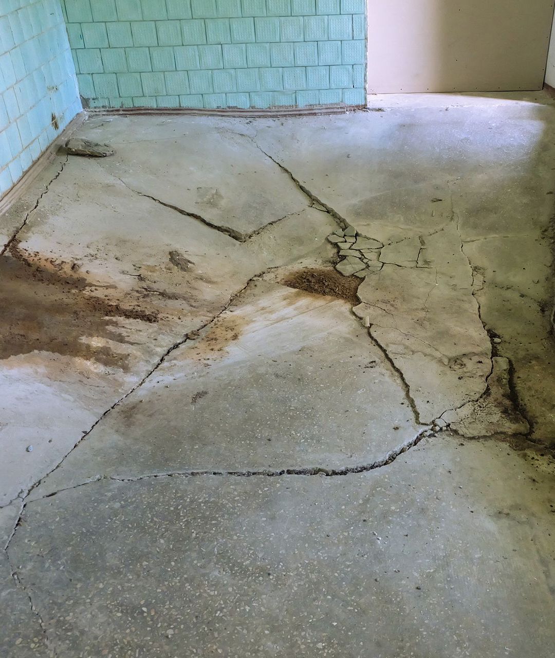Foundation Leak Damage