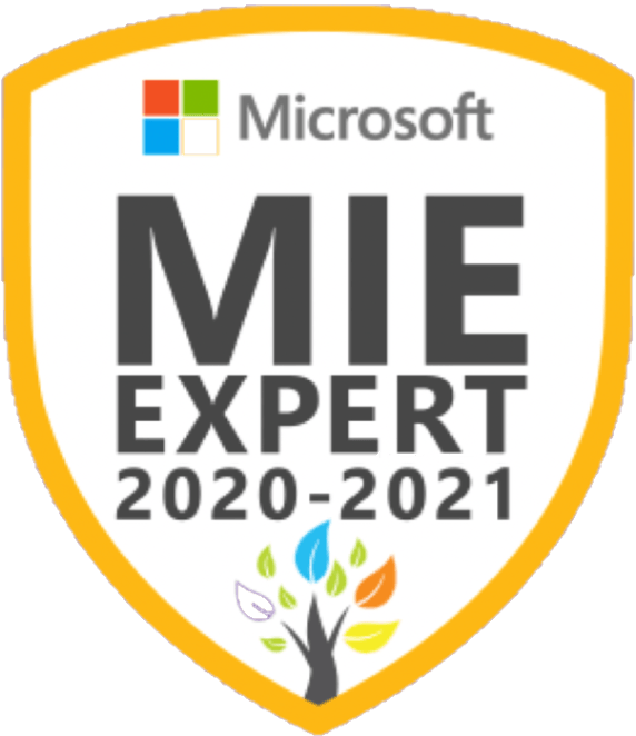 MIE Expert 2020-2021 Badge