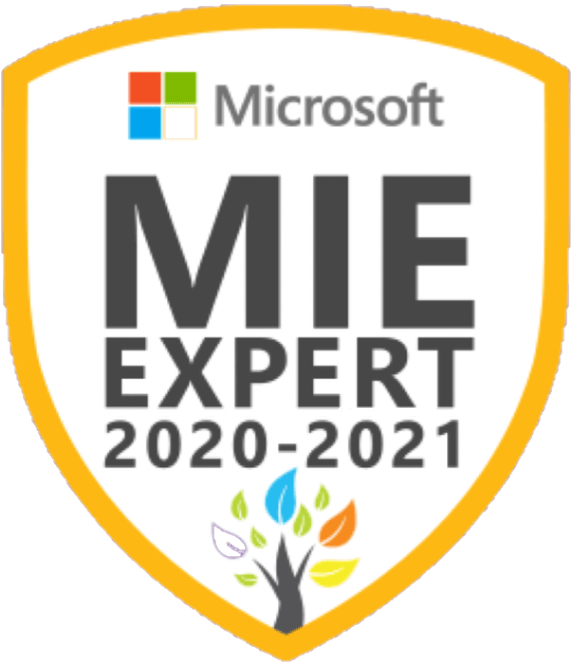 MIE Expert 2020 - 2021 Badge