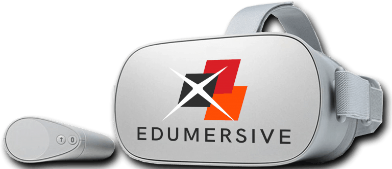 VR-headset van Edumersive