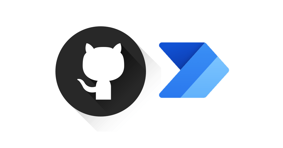 GitHub en Power Automate logo