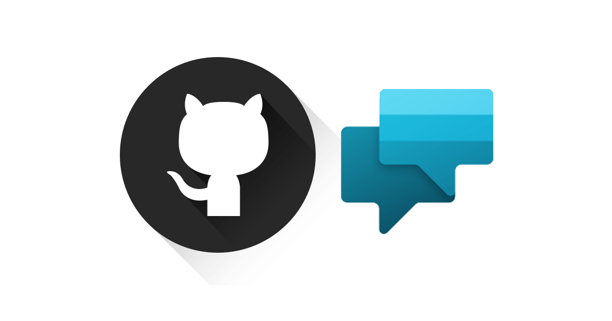 GitHub en Power Virtual Agents logo