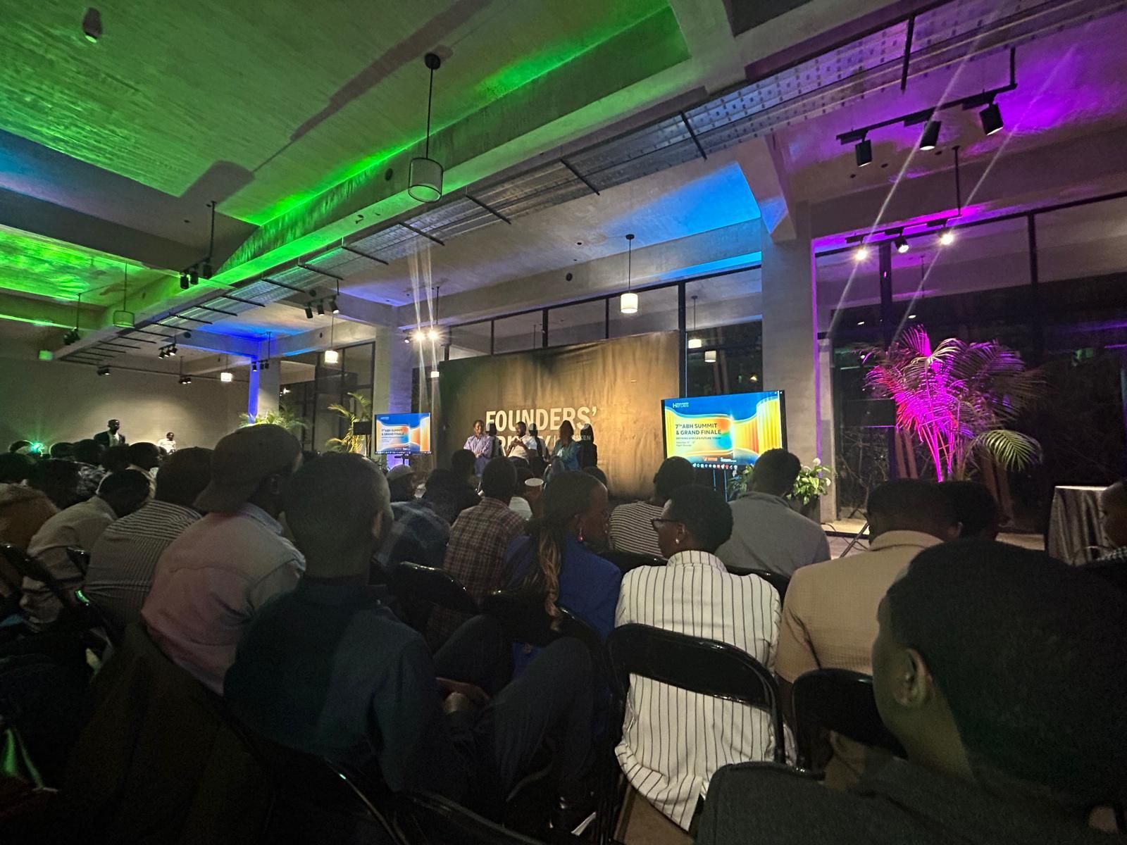 Young builders shaping Rwanda’s future with sustainable materials and innovative ideas.