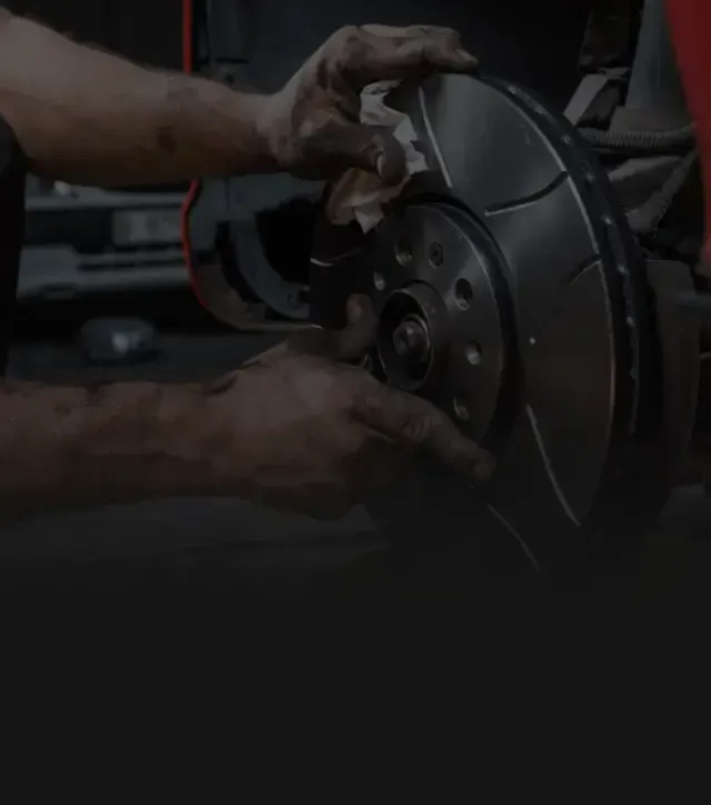 Staff Member Performing Brake Repair | Severson Auto Service