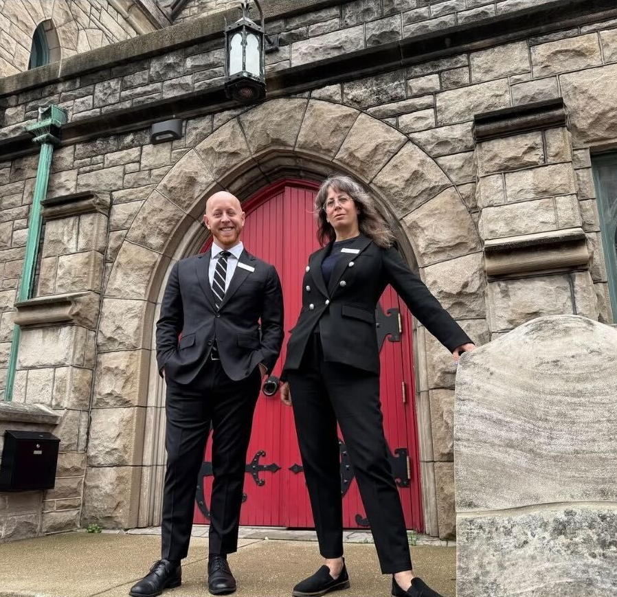 Brooke Benjamin and Russ Henrichsen, Licensed Funeral Directors