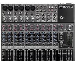 It is a mixer with a lot of buttons on it.