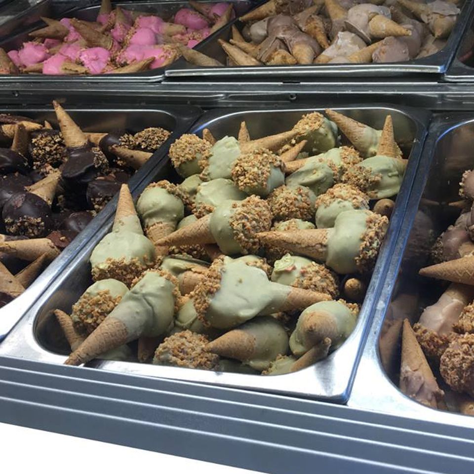 Coni glassati artigianali