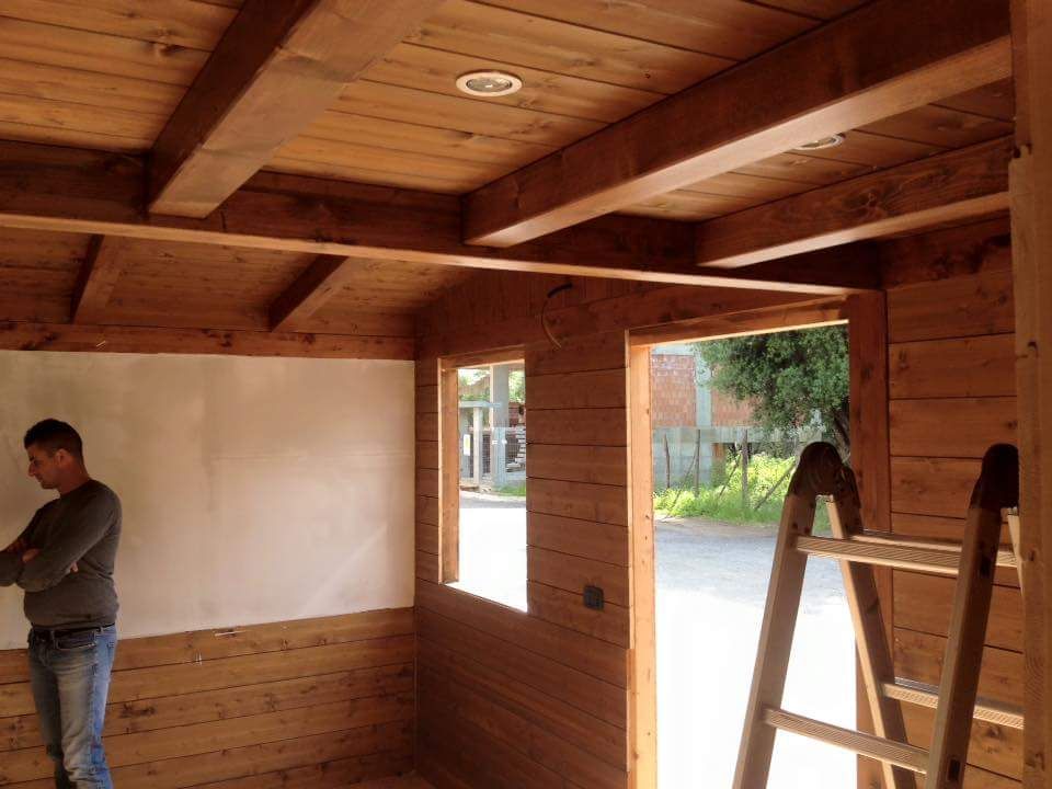 costruzione casette in legno