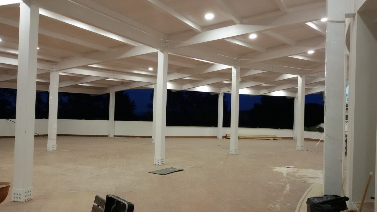 coperture in legno lamellare