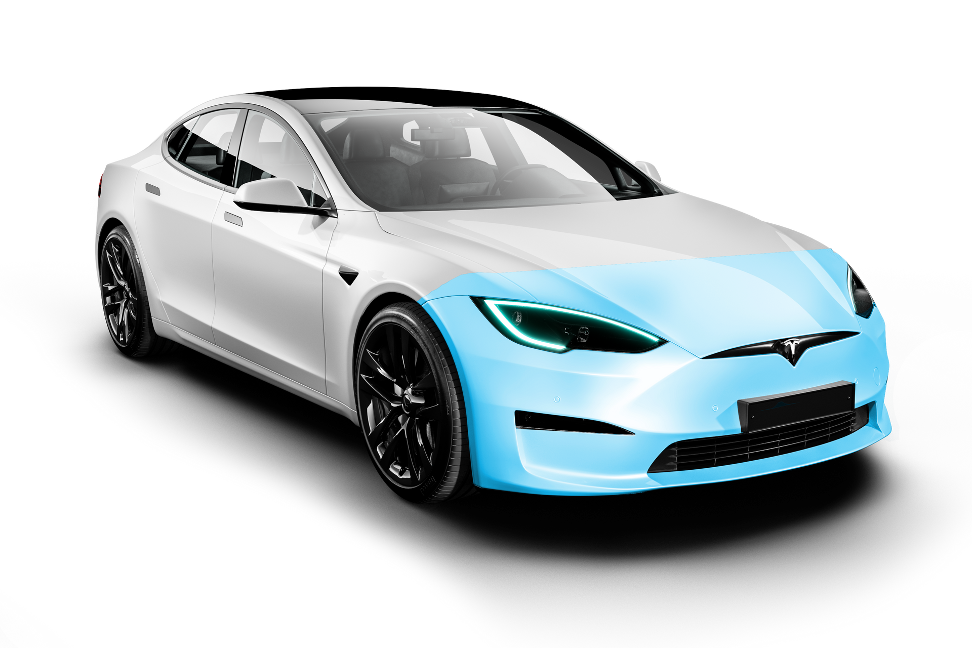 Partial Paint Protection Film (PPF) at K&N Detailing in Orlando, Florida