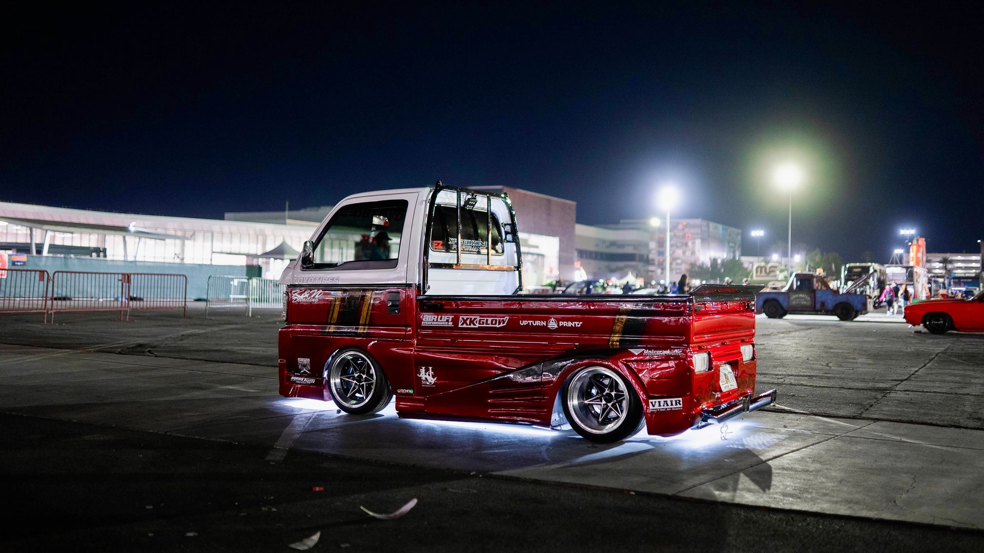 View of the K&N Detailing Honda Acty SEMA Build