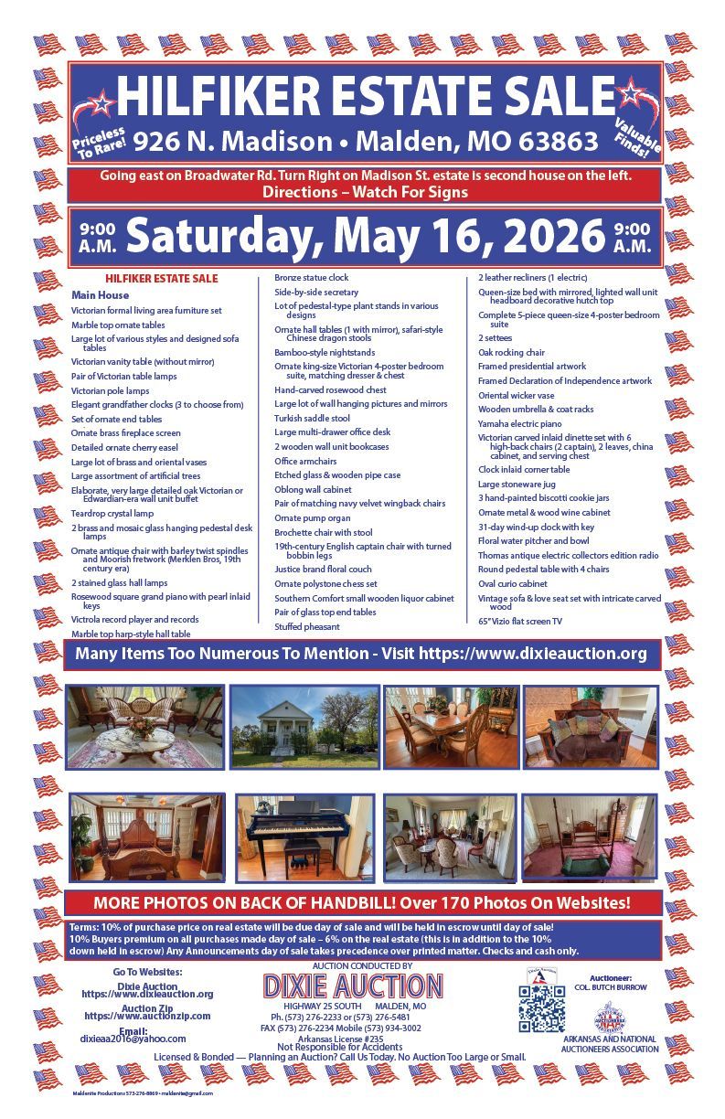 Hilfiker Estate Auction