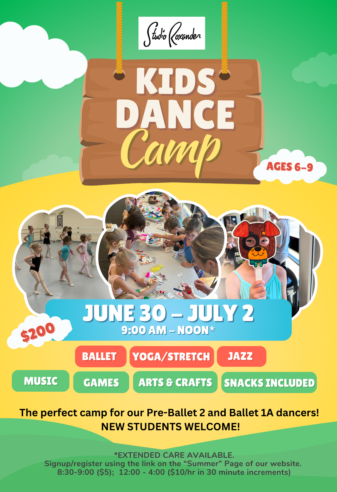 Ballet Program | Studio Roxander | Southern Oregon