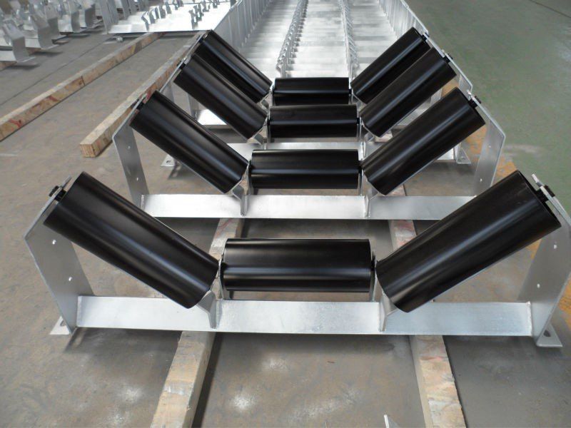 Conveyor Belt Rollers, Idlers and Frames