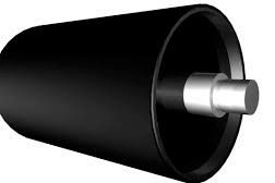 Pulley lagging plain