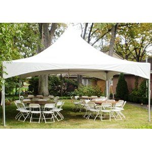 Camp — 20'x20' High Peak Frame Tent in Goodrich, MI