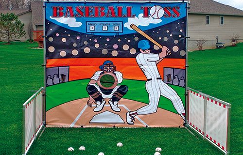 Baseball Toss Rental — Baseball Toss in Goodrich, MI