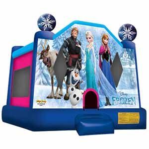 Frozen Moonwalk Bouncer — Frozen Moonwalk Bounce House in Goodrich, MI