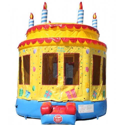 Birthday Cake Bouncer — Birthday Cake Bounce House in Goodrich, MI