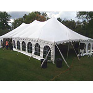 Camp — 30'x60' White Pole Tent in Goodrich, MI