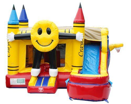 Happy Face Bouncer —Happy Face Bounce House in Goodrich, MI