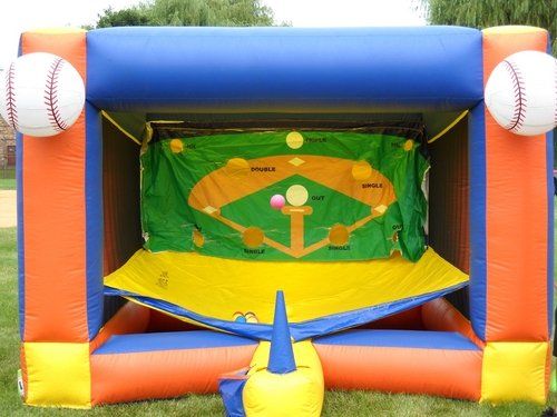 Batter Up Inflatable Rental — Batter Up Inflatable Game in Goodrich, MI