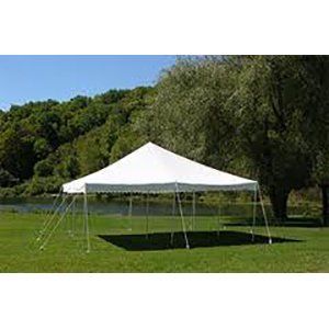 Pole Tent — Big White Tent in Goodrich, MI