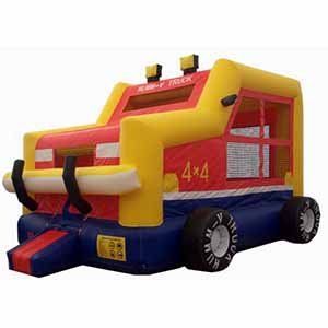 Monster Truck Inflatable — Fun House Moonwalk in Goodrich, MI