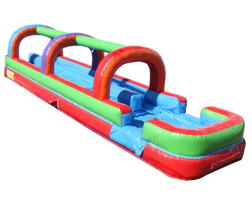 32' Dual lane Retro slip and slide