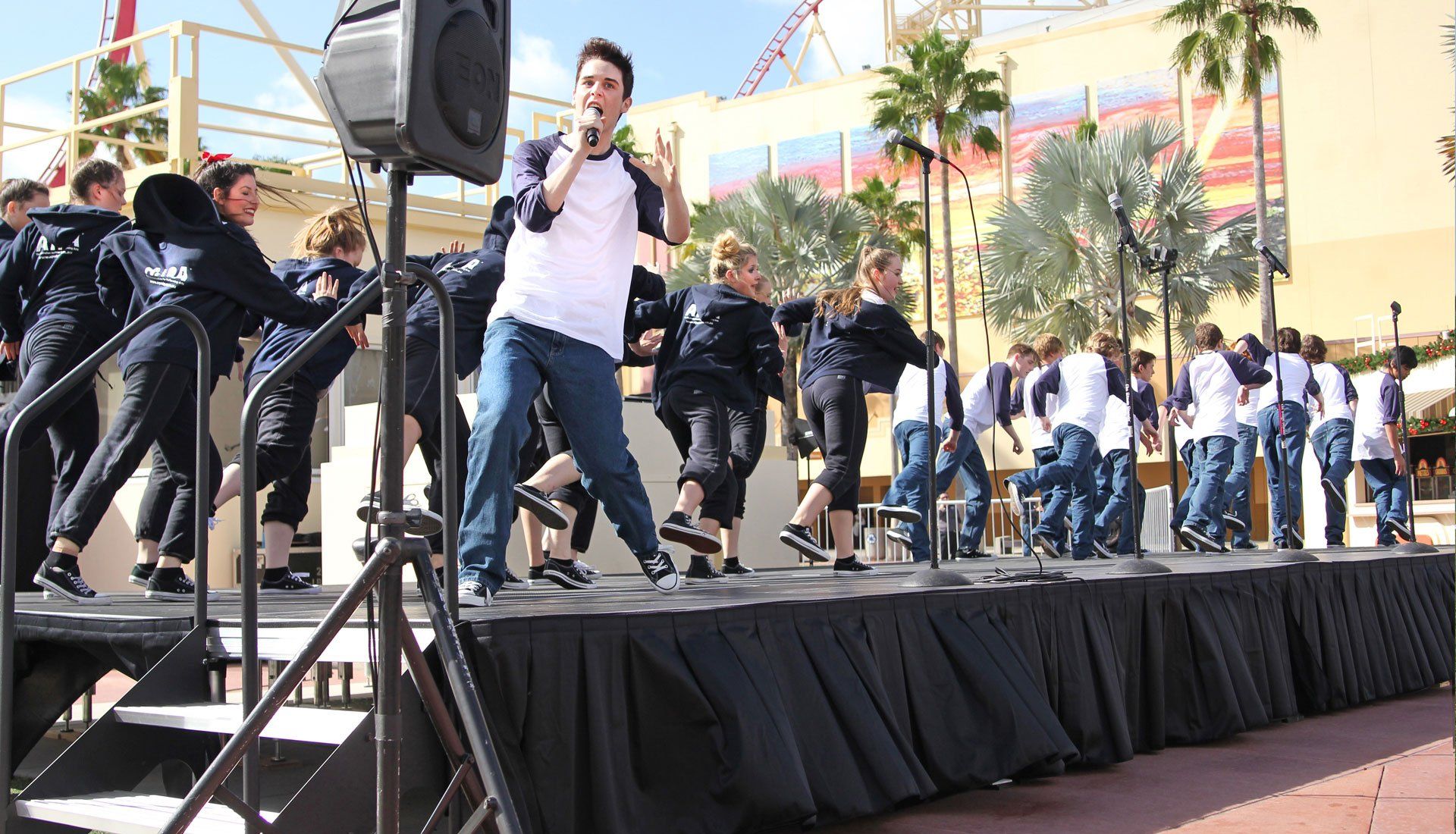 Backdrop Piping and Drapes — Black Table in Goodrich, MI