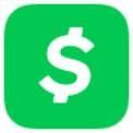 Cash App logo: Green square with a white dollar sign.