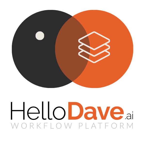 Blue logo of a human profile dissolving into pixels inside a circle with the name