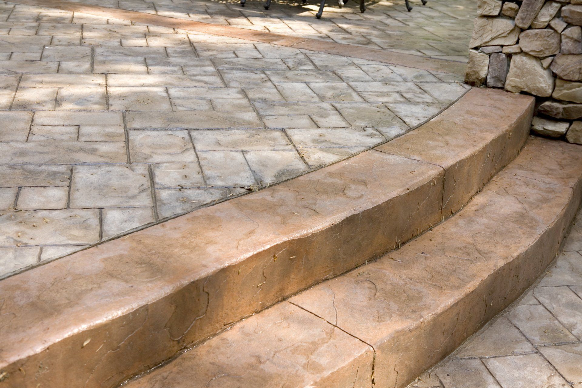 Stamped Concrete Patio — Everett, WA — Northwest Concrete & Landscape Specialty, LLC