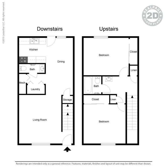 2 bedroom 2d