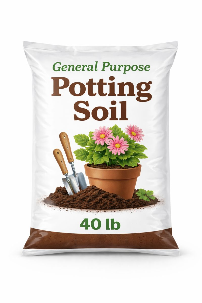 image of a bag of general purpose potting soil