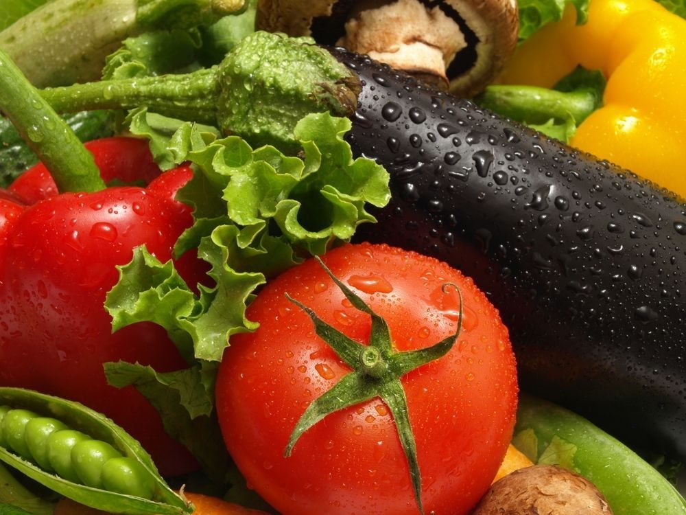 Links to vegetable page with more information