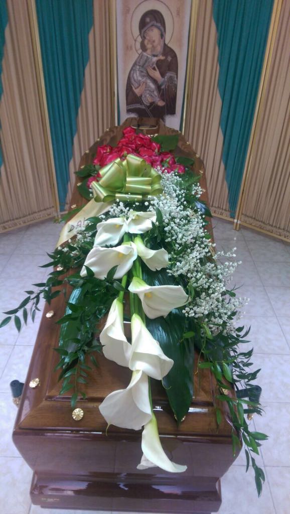 copribara gigli e rose