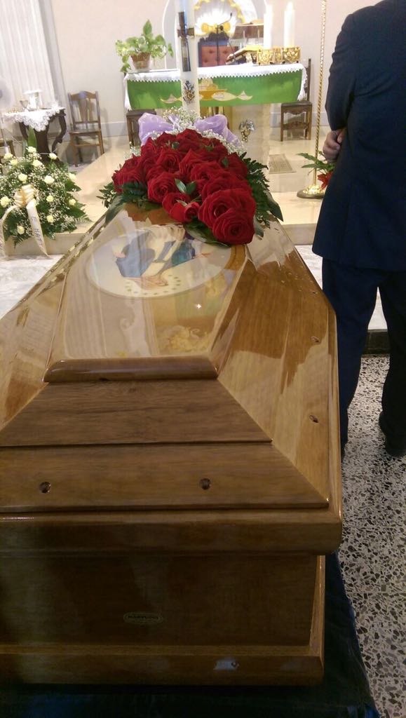 copribara piccolo fiori rossi