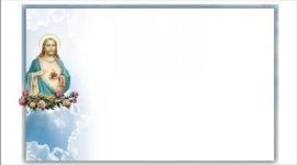 manifesto funebre con decorazione