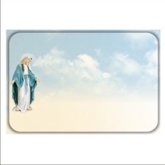 manifesto funebre con madonna