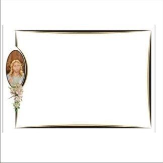 manifesto funebre con Gesù