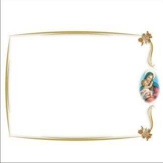 manifesto funebre con immagine