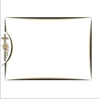 manifesto funebre semplice