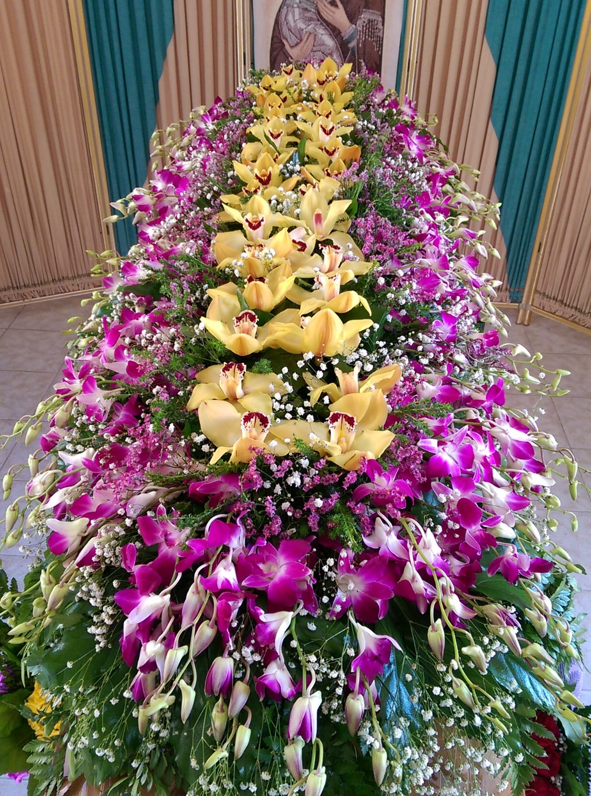 cobribara fiori elegante