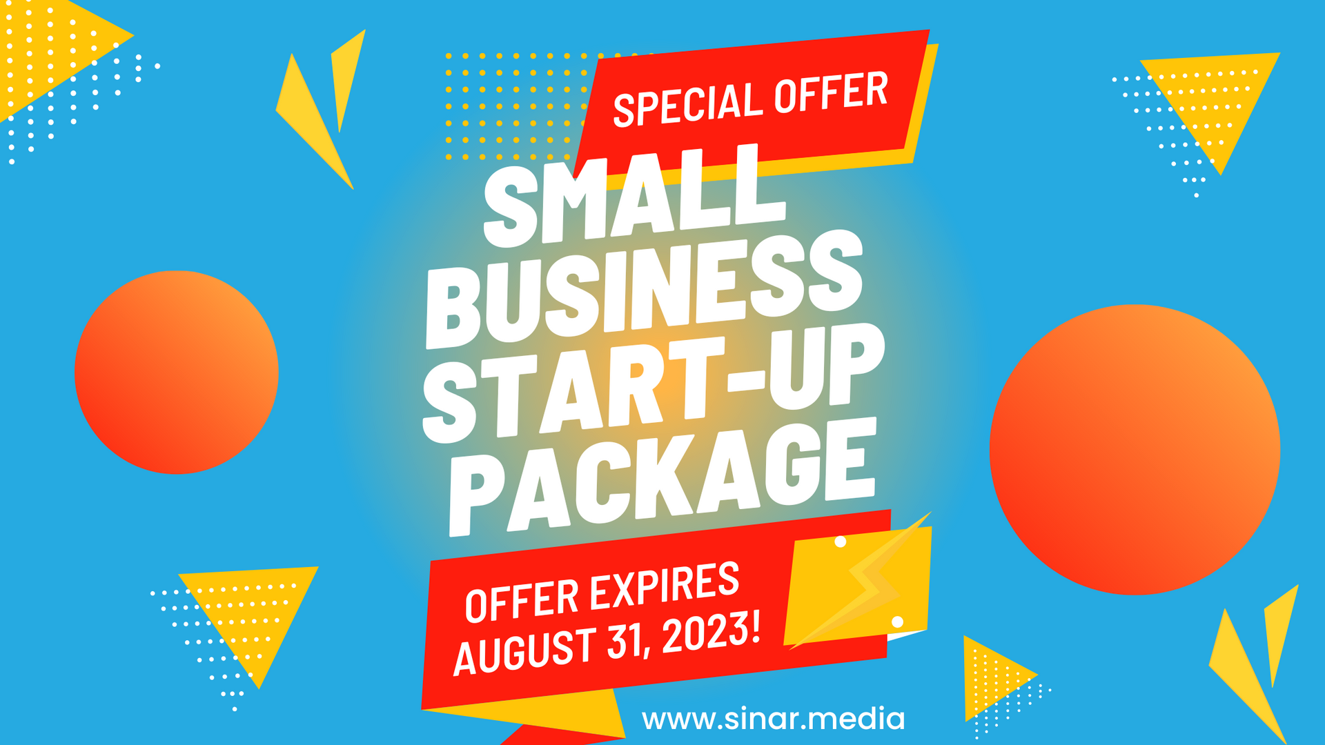 Special Offer for Small Business Start-Up Package