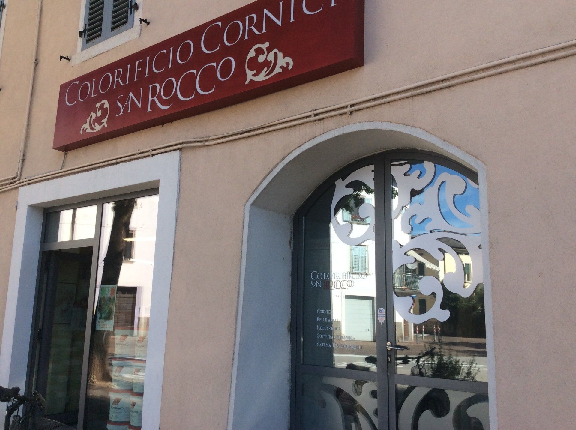 facciata colorificio