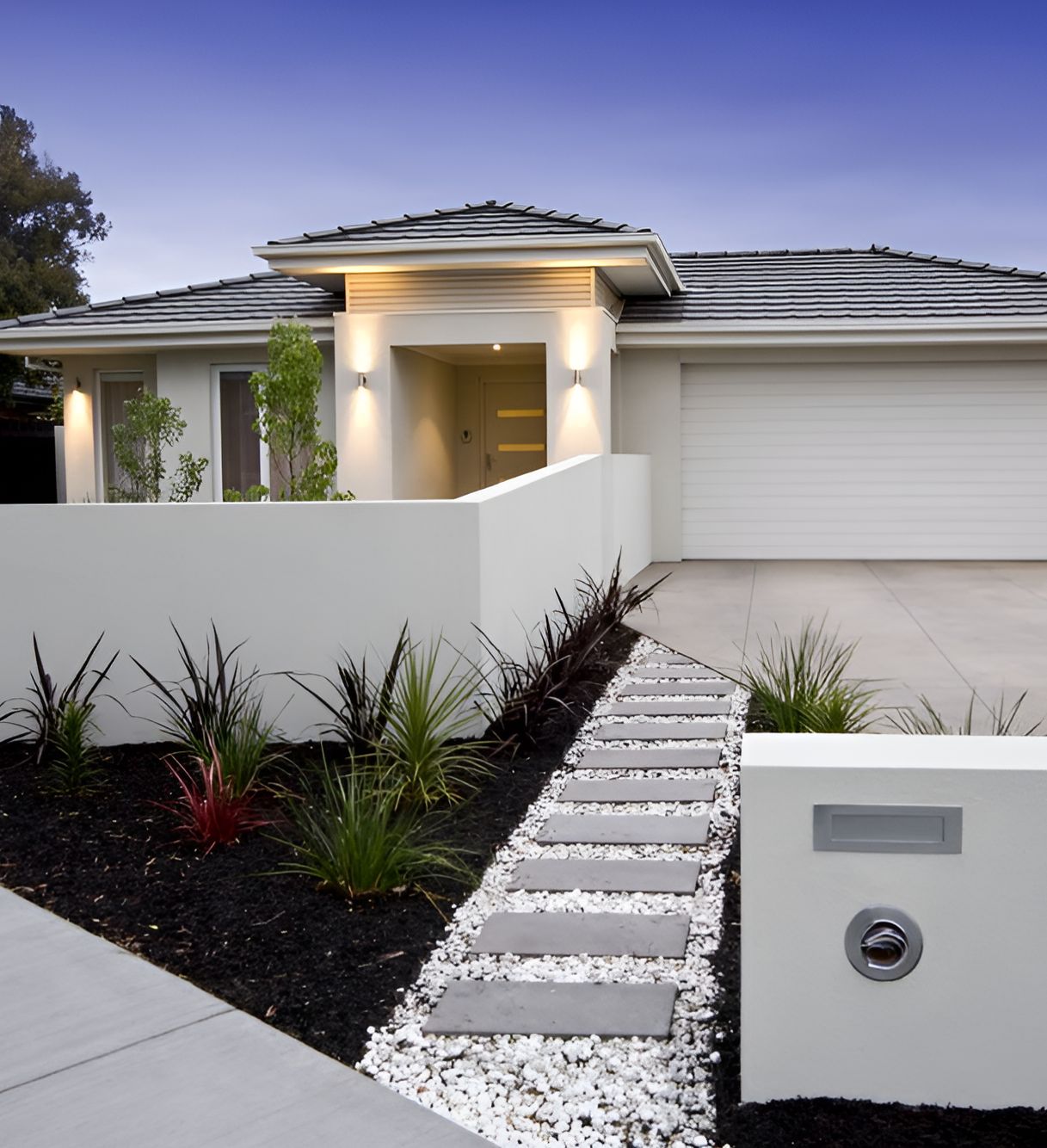 A White House With A Mailbox In Front Of It — Anytime Conveyancing In Forster, NSW