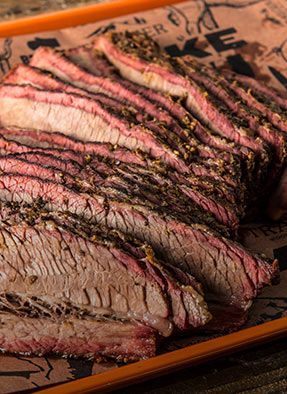 Meat slices on a tray ideal for grilling or cooking.