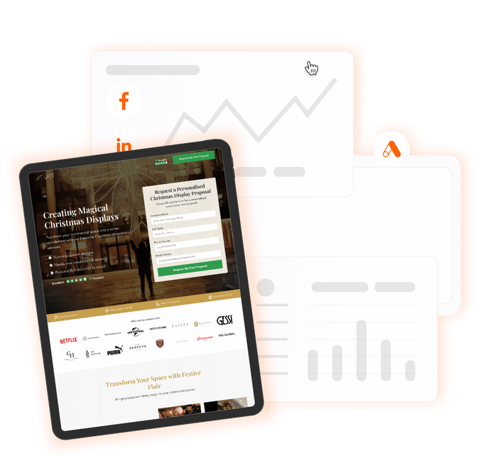 example of landing page