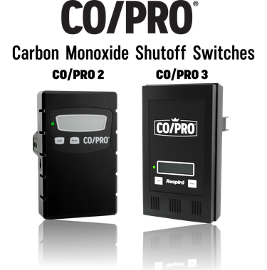 CO/PRO® Carbon Monoxide Shutoff Switch